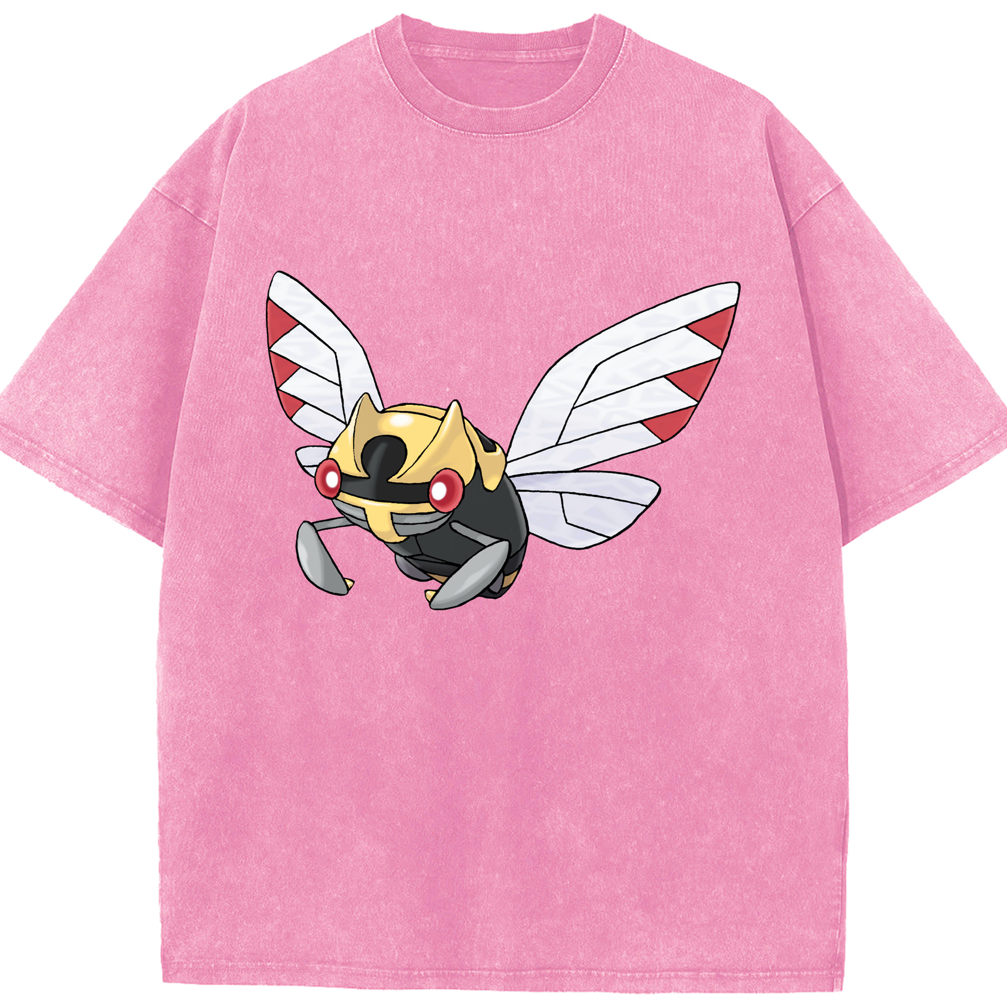 （画像用） ポケットモンスター Pokémon 綿100% ヴィンテージ風 半袖Tシャツ（フロントプリント）